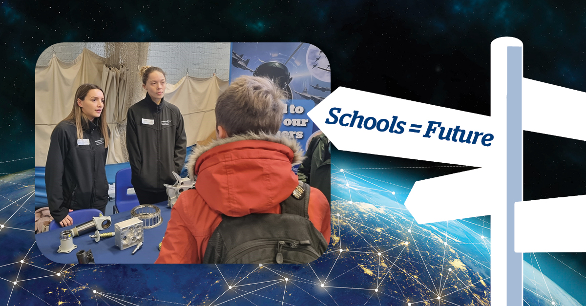 Middlesex Aerospace visit local schools